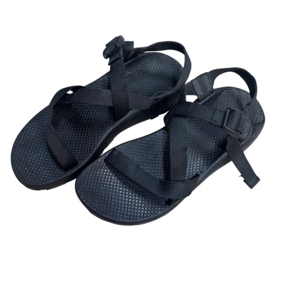 Chaco Z/Cloud Black Sport Sandals Vibram Sole Size 9